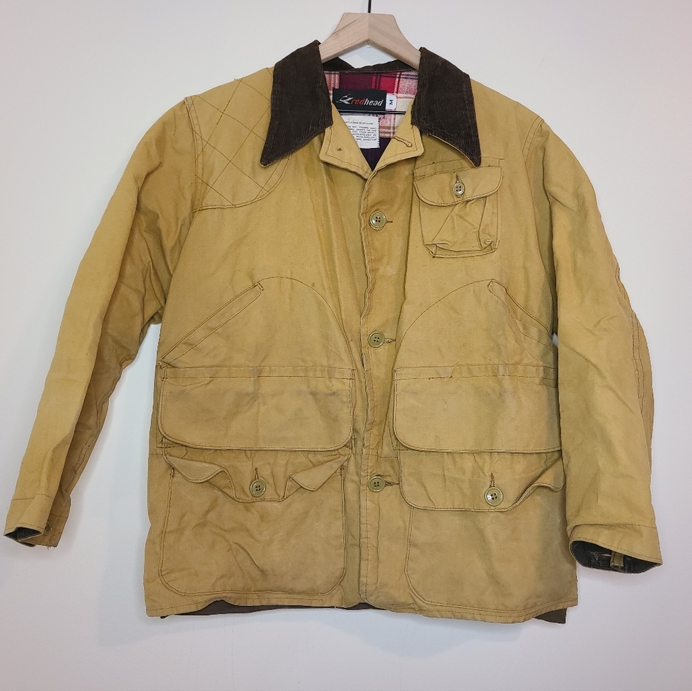 Redhead Mens canvas duck hunting coat, medium